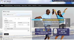 Desktop Screenshot of flyairpeace.com